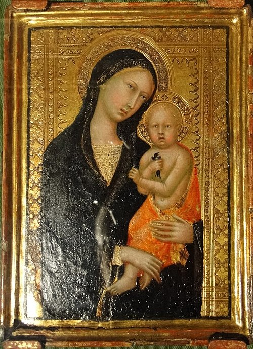 Madonna and Child, 1347, Naddo Ceccarelli