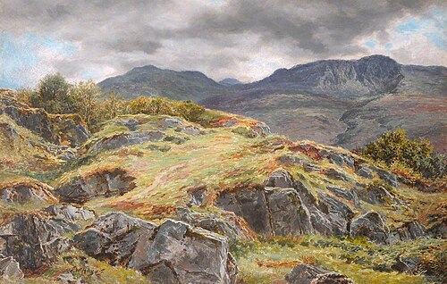 Cwm Silyn, 1880, Frederick William Hayes