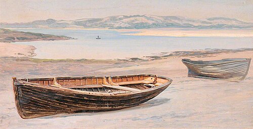Conway – Boats, 1880, Frederick William Hayes