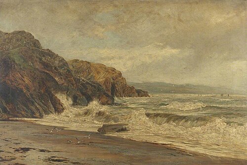 By the Sad Sea Waves, 1885, Frederick William Hayes