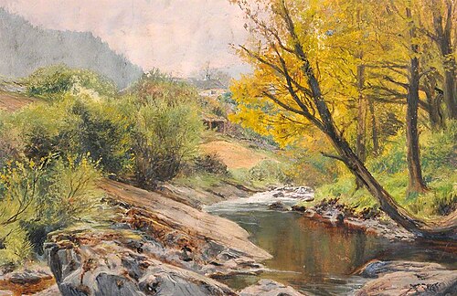 On the Crafnant, 1880, Frederick William Hayes