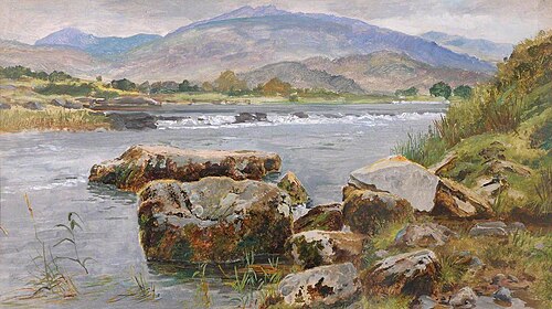 Pont Rhythallt, 1880, Frederick William Hayes