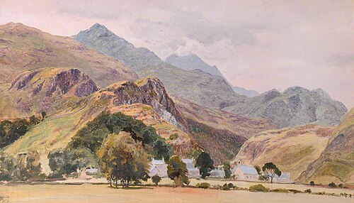 The Grave of Gelert, 1881, Frederick William Hayes