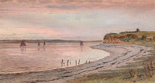 Menai Straits, 1884, Frederick William Hayes