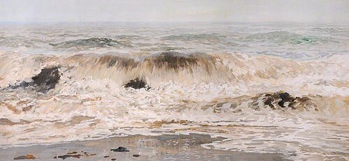 A Surf Scene, 1884, Frederick William Hayes
