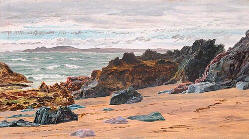 Porth Yr Hen Eglwys, 1884, Frederick William Hayes