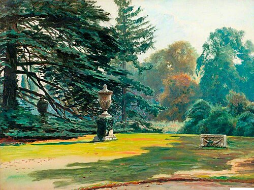 Study of Cedars at Chiswick House, , Frederick William Hayes