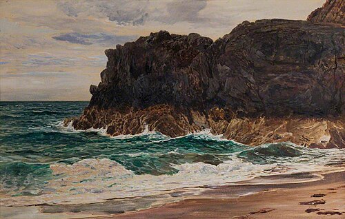 Lighthouse Rock, Llanddwyn, , Frederick William Hayes