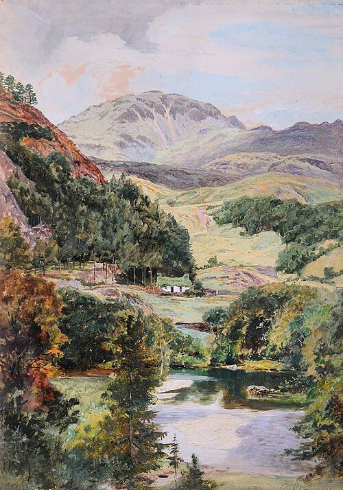 Entrance to Aberglaslyn Pass, , Frederick William Hayes