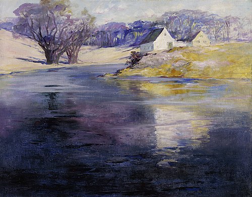 The River at Concord, 1915, Elizabeth Wentworth Roberts