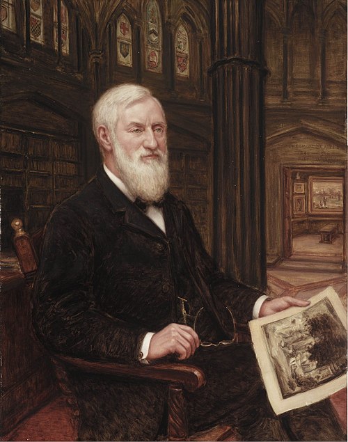 Portrait de James E. Scripps, éditeur de journaux américain, 1907, Robert J. Wickenden