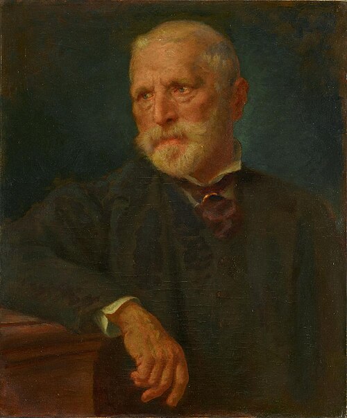 Selbstbildnis, 1891, Wilhelm Heinrich Füssli