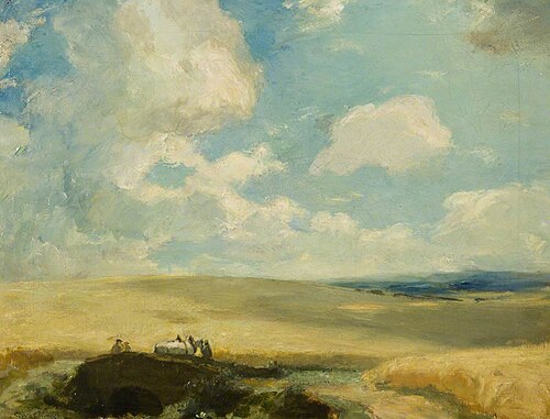 Landscape with Figures, 1899, Charles Hodge Mackie