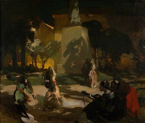 The Little Dancers, Madrid, 1904, Charles Hodge Mackie
