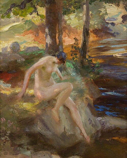 The Bather (study), , Charles Hodge Mackie