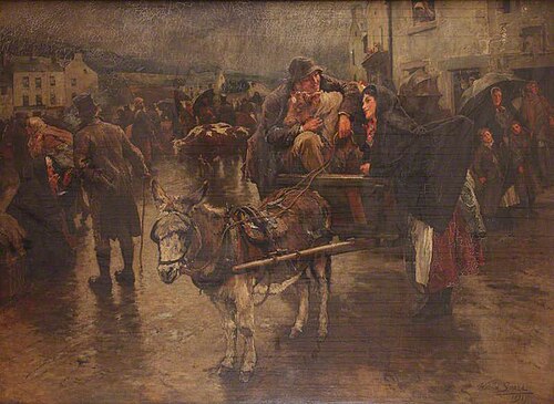 Love Laughs at Rain, 1891, William Small