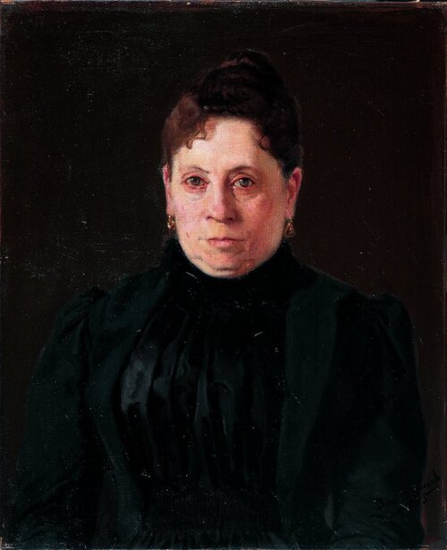 Retrat d'una cunyada del pintor, 1895, Josep Domènech Samaranch