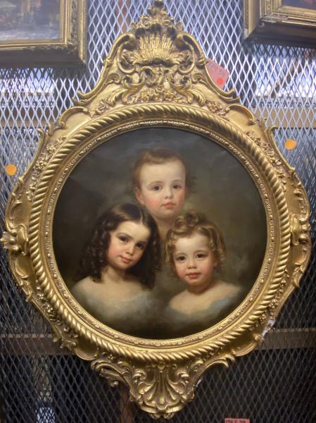 The Peck Children, , George Augustus Baker