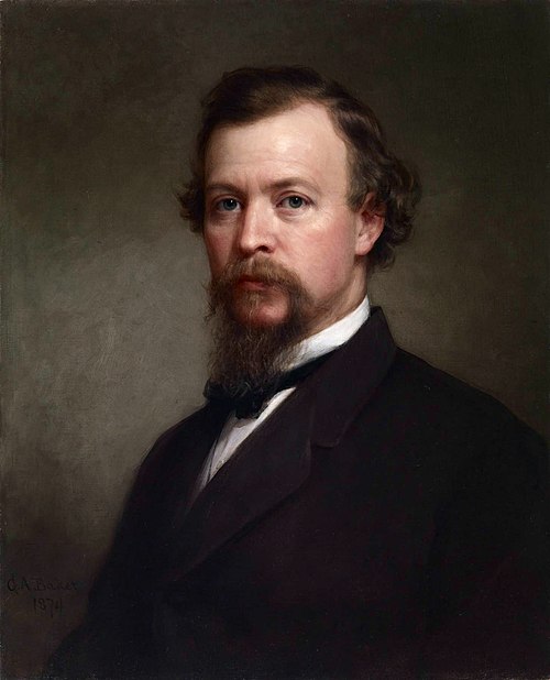 Portrait of the Artist, 1874, George Augustus Baker