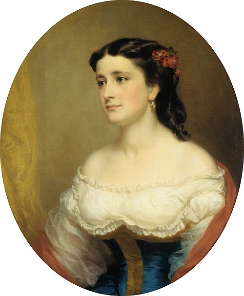 Mrs. William Loring Andrews, 1861, George Augustus Baker