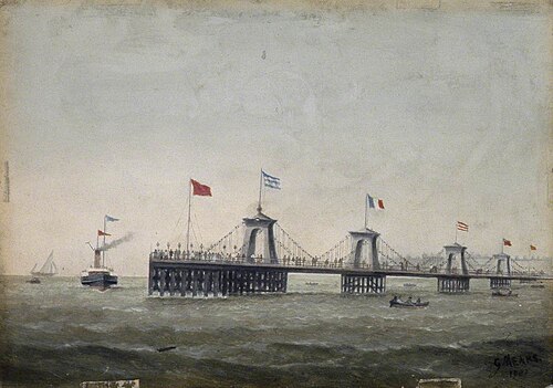 Chain Pier, Brighton, East Sussex, 1901, George Mears
