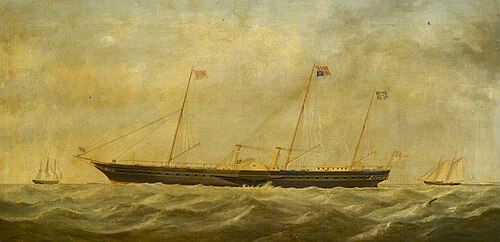 HMY Victoria and Albert II, 1850, George Mears