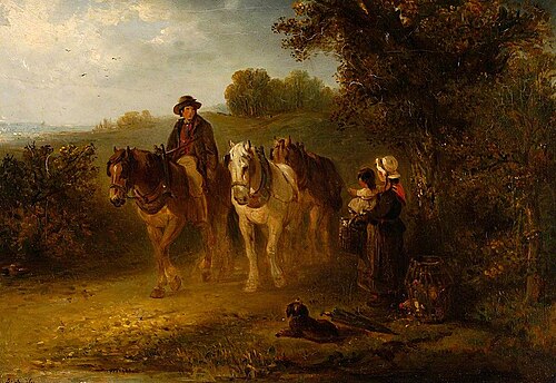 Returning from Work, , Edward Robert Smythe