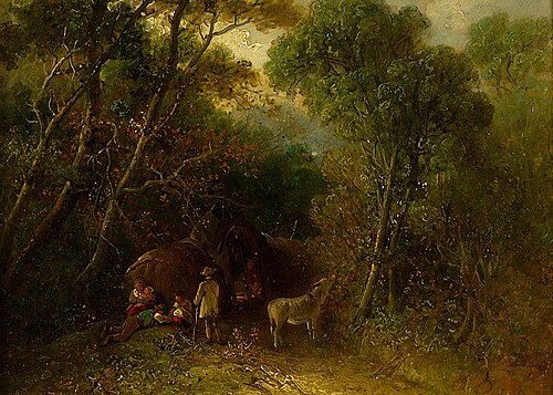 Gypsy Encampment, , Edward Robert Smythe