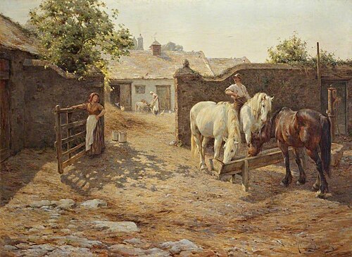 A Summer Morning, 1897, Joseph Harold Swanwick
