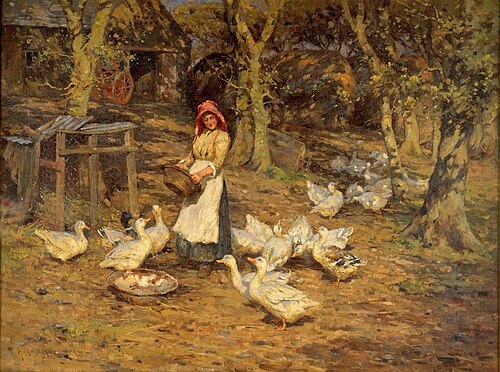 Feeding the Ducks, , Joseph Harold Swanwick