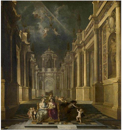 Allegory of the Arts, 1666, Theodor Boeyermans