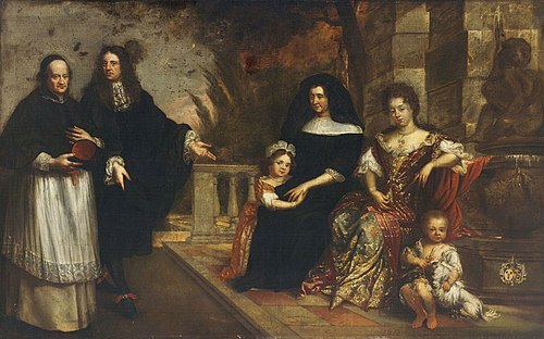 Family Group in a Garden, 1672, Theodor Boeyermans
