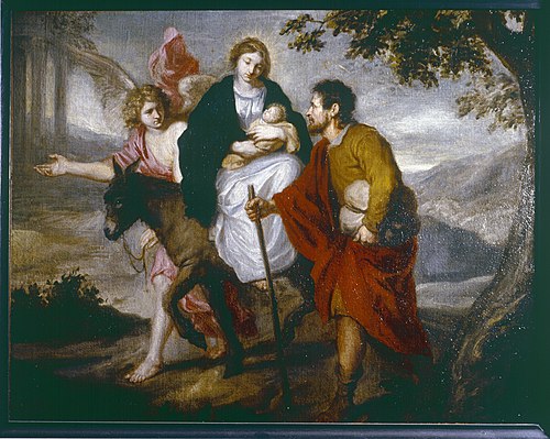 Fuite en Égypte, 1665, Theodor Boeyermans