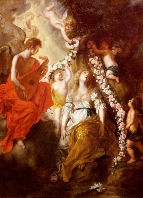 L'Extase de sainte Rosalie, 1700, Theodor Boeyermans