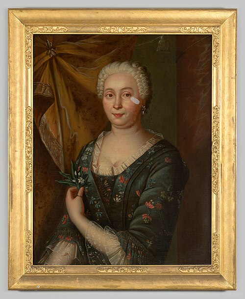 Portrait of Katharina Mauritz (1708-1762), 1747, Willem Hengst