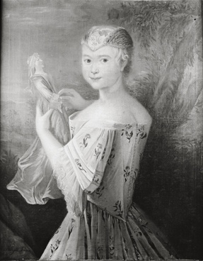 Portret van Catharina van Meurs (1736-1804), 1745, Willem Hengst