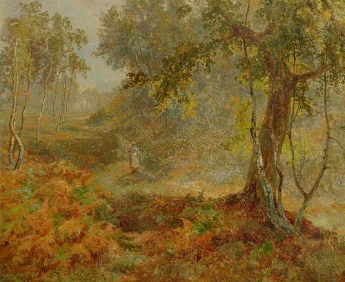 'Autumn Gold', the Nower, Dorking, Surrey, , Charles Collins