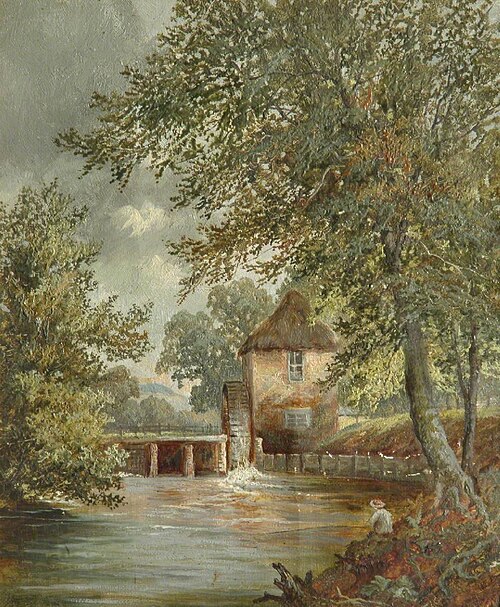 Old Castle Mill Pumping Station, Betchworth Castle Gardens, Dorking, Surrey, , Charles Collins