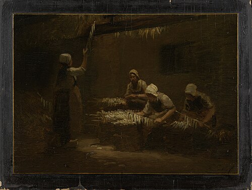 Herring smokehouse, 1878, Philip Sadée