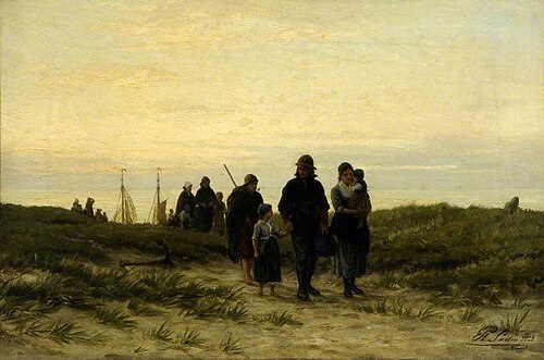 The End of the Day, 1865, Philip Sadée