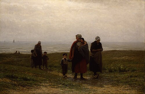 Vertrokken, 1873, Philip Sadée