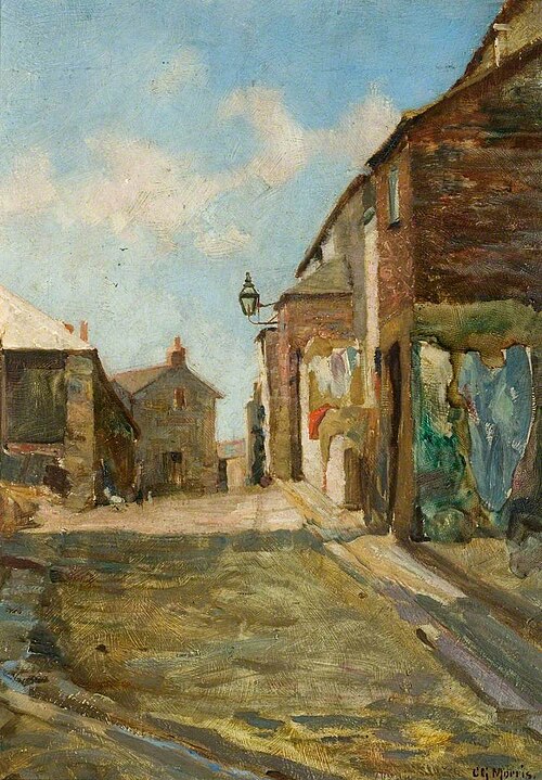 Village Street, 1890, Charles Greville Morris