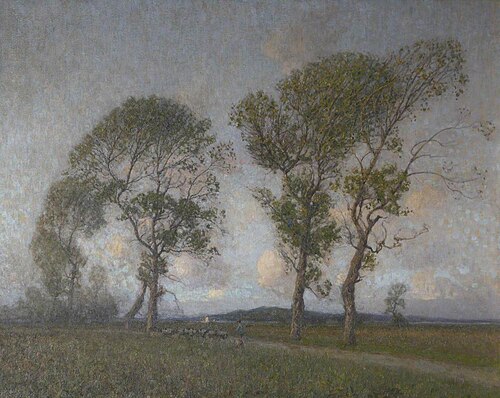 Poplars, , Charles Greville Morris
