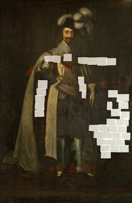 Charles I (1600–1649) (after Daniel Mytens I), 1677, John Hendrie