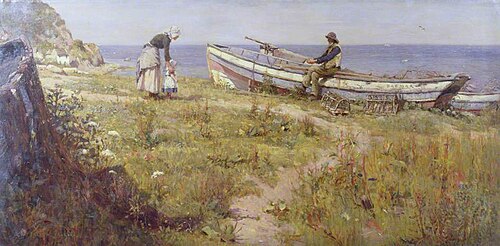 A Welcome Visitor, 1893, Frederick William Jackson