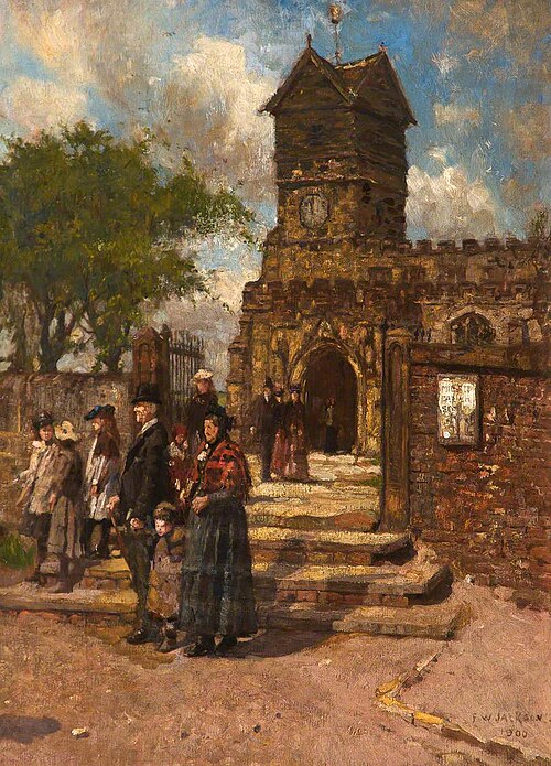 Sunday Morning, 1900, Frederick William Jackson