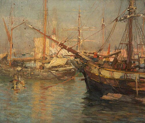 At Venice, 1905, Frederick William Jackson