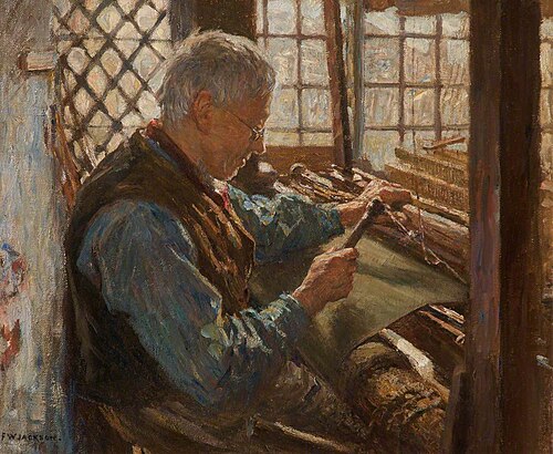 The Old Weaver, , Frederick William Jackson