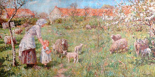 In the Springtime, , Frederick William Jackson