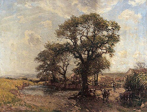 The Farm Pond, , Frederick William Jackson